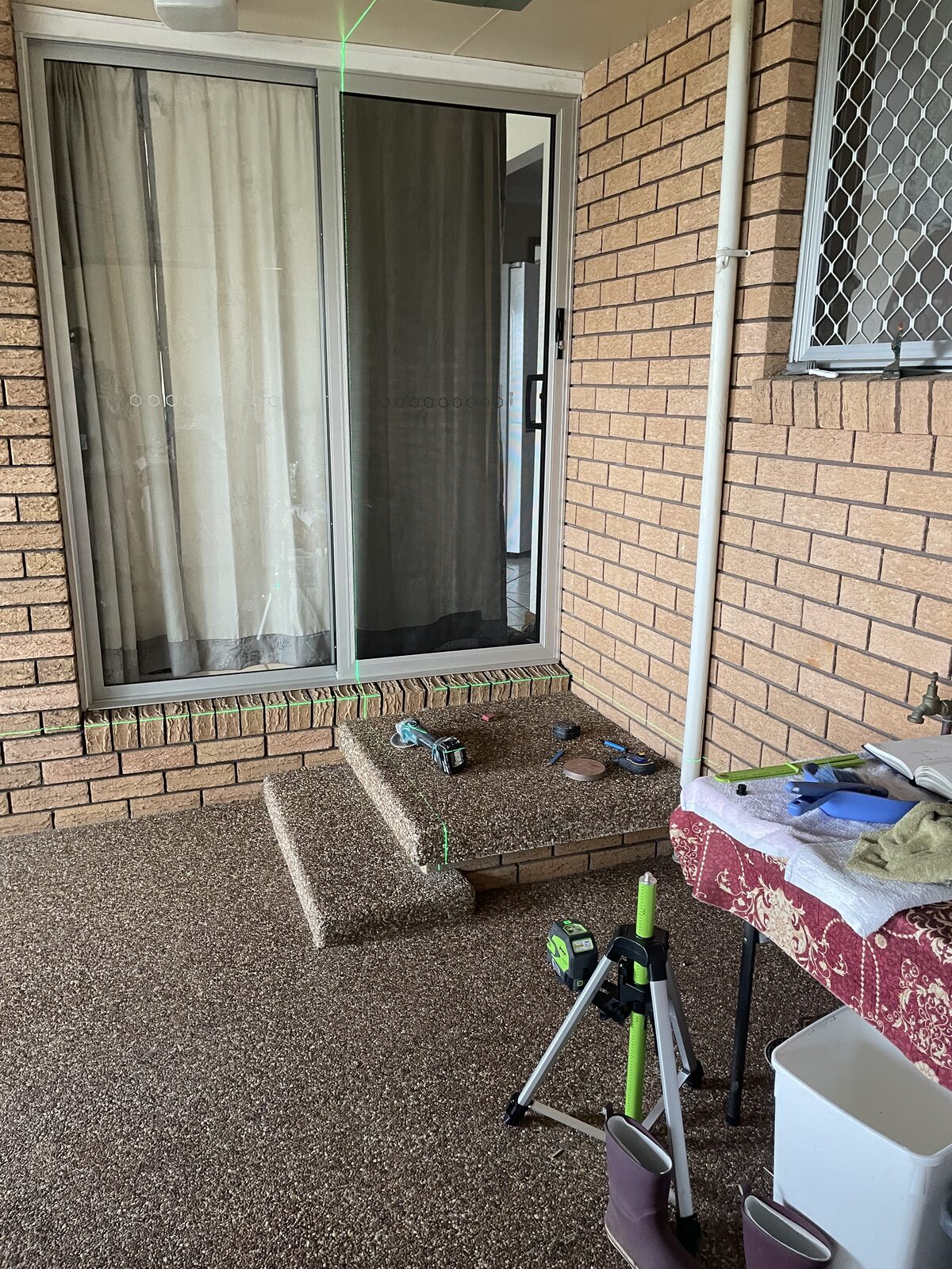 Accessibility ramp and threshold work by Lleyton Henry Carpentry