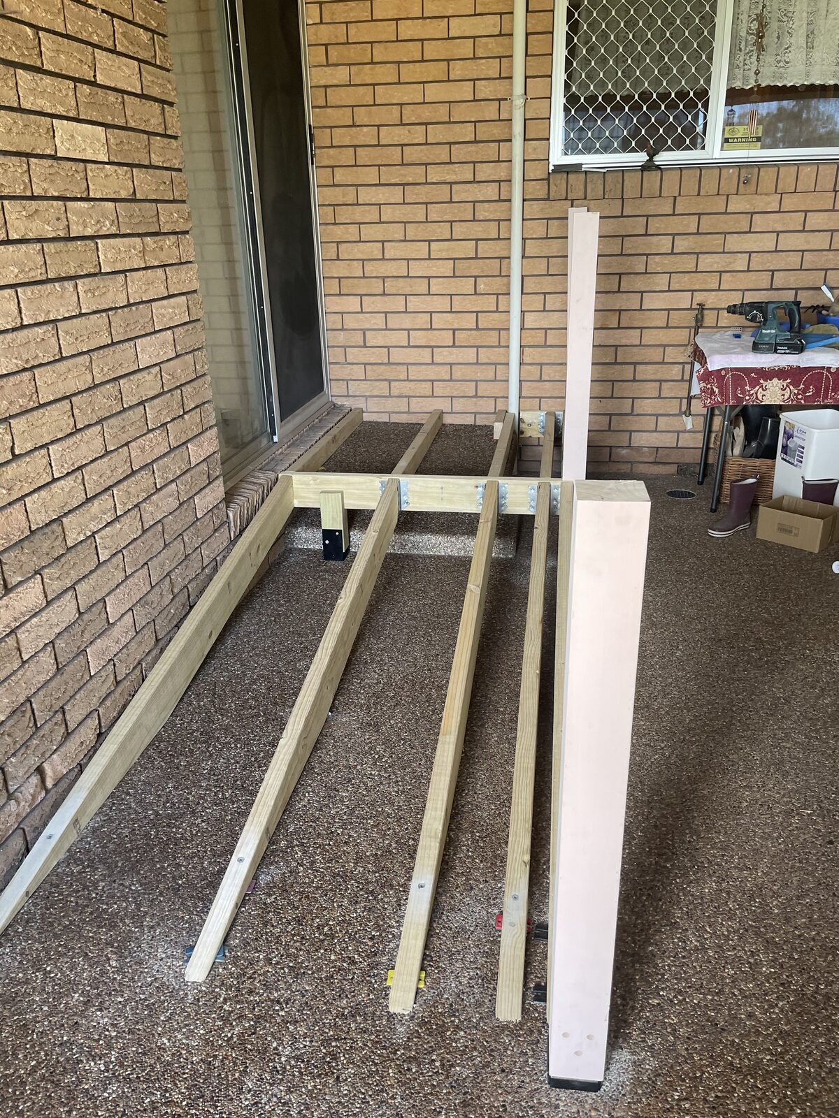Accessibility ramp and threshold work by Lleyton Henry Carpentry